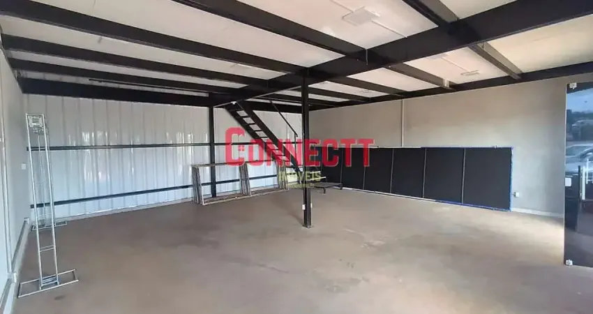LOJA SALÃO COMERCIAL DE 128m² COM MEZANINO NO OUTLET RIBEIRÃO