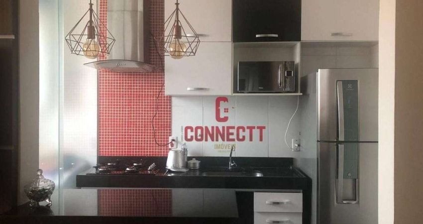 Apartamento com 2 dormitórios à venda, 47 m² por R$ 170.000,00 - Jardim Manoel Penna - Ribeirão Preto/SP