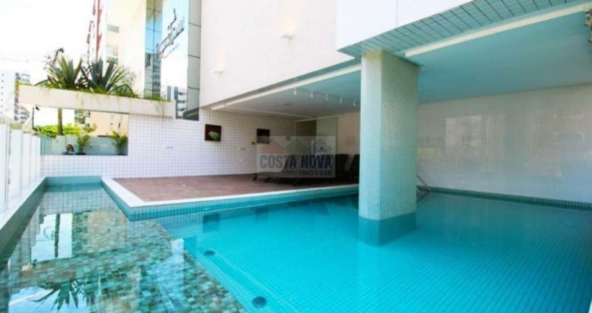 Apartamento com 3 quartos e 2 suítes, bairro Canto do Forte