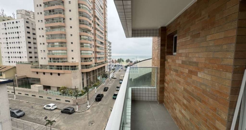 Apartamento de 126 m² com 3 quartos sendo 2 suítes, 2 vagas demarcadas, bairro Aviação, Praia Grande