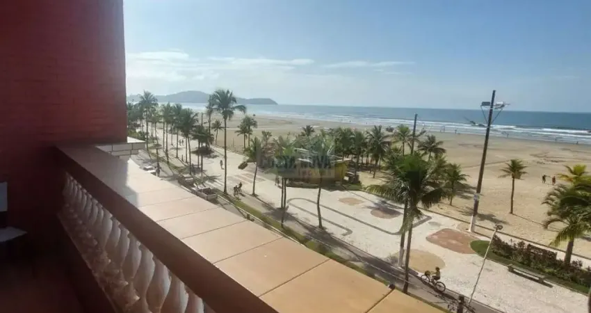 Apartamento frente ao mar na aviação. vista incrível e ótimo potencial