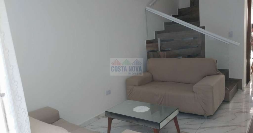 Sobrado em Condomínio 2 quartos com 1 vaga de garagem