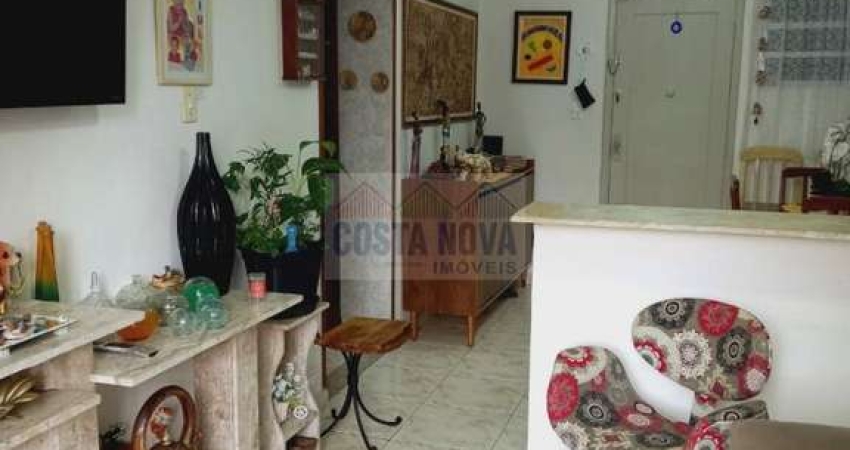 Apartamento à venda com 55m², 1 quarto, 1sala, 1 vaga e elevador no Centro de São Vicente