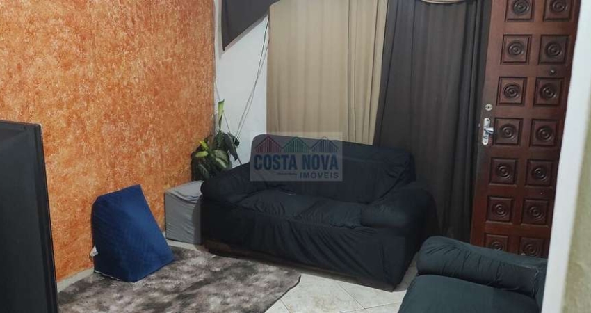 Casa em condominio a venda com 72,55m², com 2 quartos e garagem coberta em São Vicente