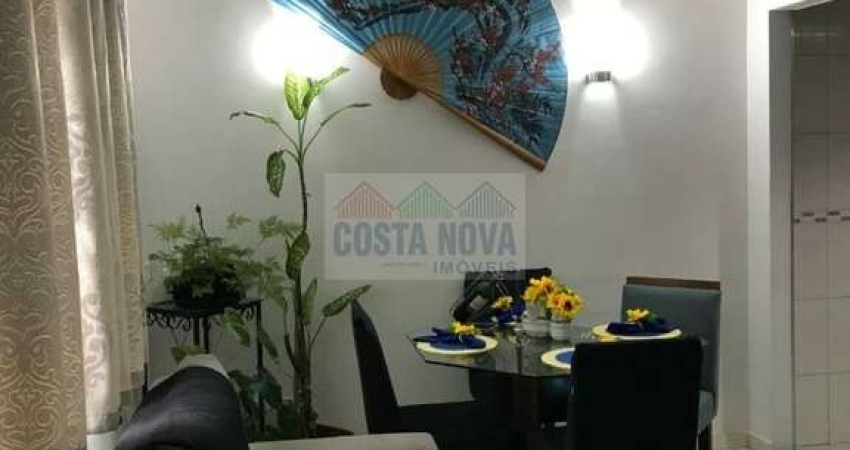 Casa em condomínio à venda com 61m², 2 quartos, 1 sala, 2 banheiros e 1 vaga em São Vicente