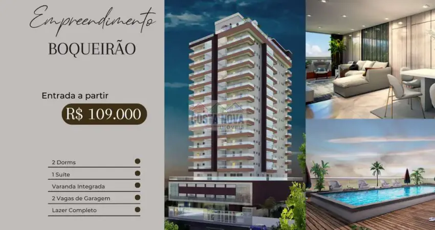 Apartamento com 2 quartos à venda na Rua Campinas, --, Boqueirão, Praia Grande