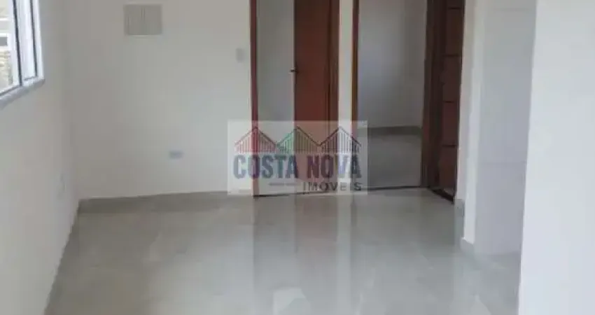 Casa sobreposta à venda com 60m², 2 quartos, 1 sala, 1 banheiros e 1 vaga em São Vicente