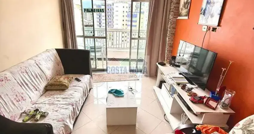 Apartamento 1 Dormitório Reformado com Sacada e Vista Livre, Guilhermina