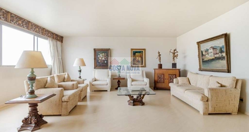 Vende Apartamento na Rua Albuquerque Lins, 4 dorm. 1 suíte, salas amplas com vista livre, 3 vagas