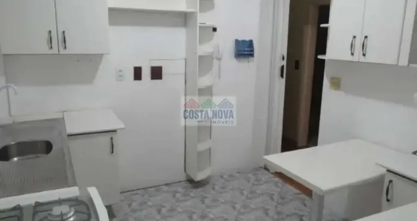 Apartamento de 62m² á venda, com 2 quartos, 1 banheiro e vaga para garagem no bairro Embaré - Santos