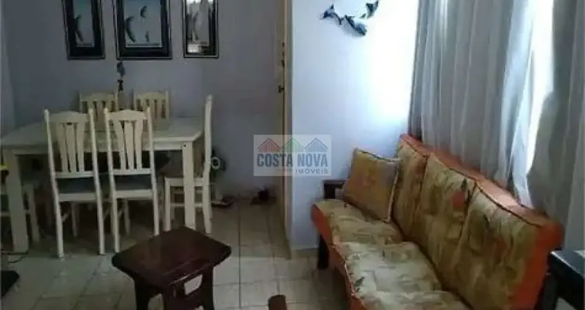 Apartamento no Canto do Forte com 2 quartos sendo 1 suíte, 2 banheiros, 1 vaga
