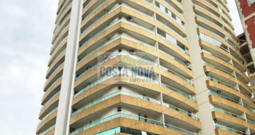 Apartamento com 3 suítes, 4 banheiros, 2 vaga,  mobiliado na Vila Tupi.  Vista Mar (alto padrão)