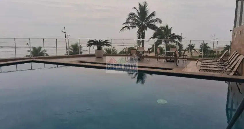Apartamento à venda de  65m² - Vista lateral frente mar  - Caiçara - Praia Grande - SP.