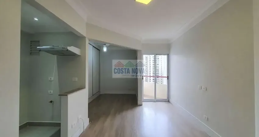 Studio para locação com 30m², com ar condicionado, sacada com vista ampla e 1 vaga - Bela Vista