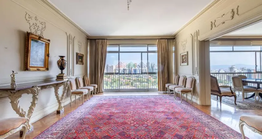 Apartamento alto padrão à venda com 408m², 4 quartos, 1suíte, 4 banheiros, 4 vagas em Higienópolis,