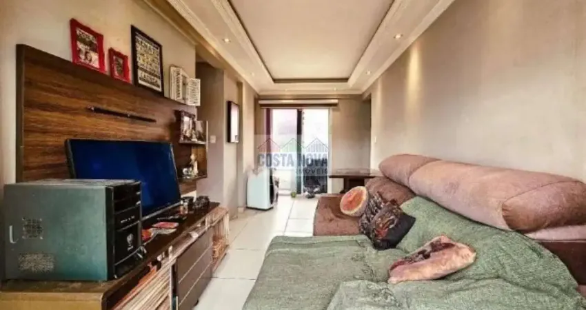 Apartamento com suíte e sacada no Campo Grande, perto da Ana Costa e Bernardino