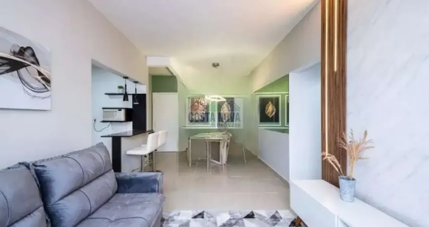 Apartamento mobiliado, 1 quadra da praia, 2 quartos, 2 banheiros, 2 vagas. Valor é pacote