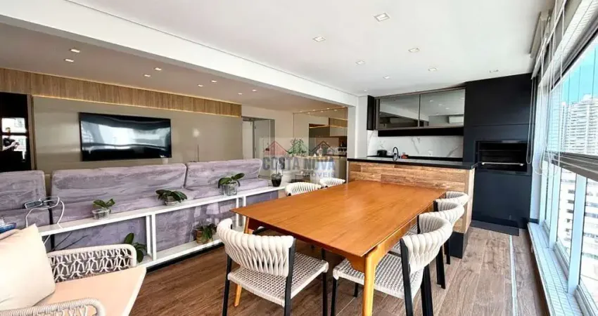 Reformado com requinte, apartamento, 3 dorms (1 suíte), lazer completo, ampla sala e varanda gourmet