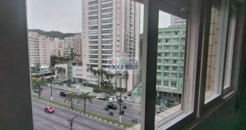 Apartamento amplo pé na areia com 3 dormitórios e vista privilegiada