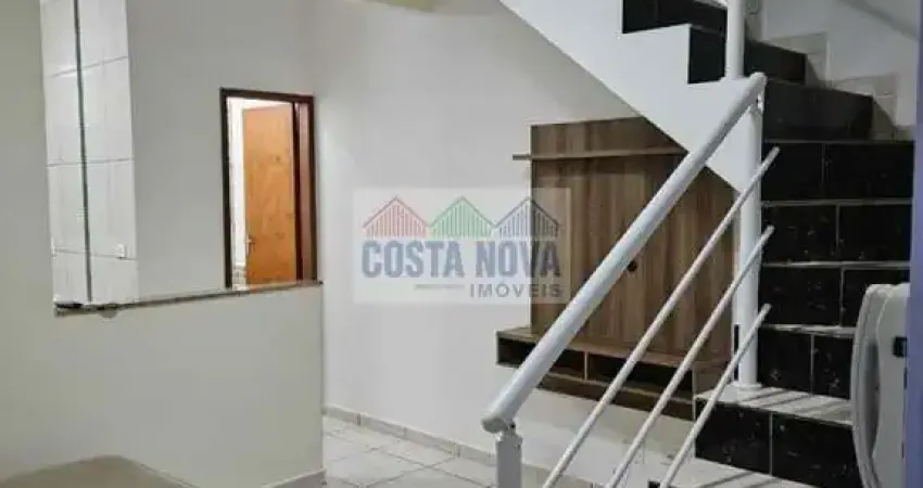 Casa assobradada em condomínio fechado à 500m da praia na aviação - praia grande - sp