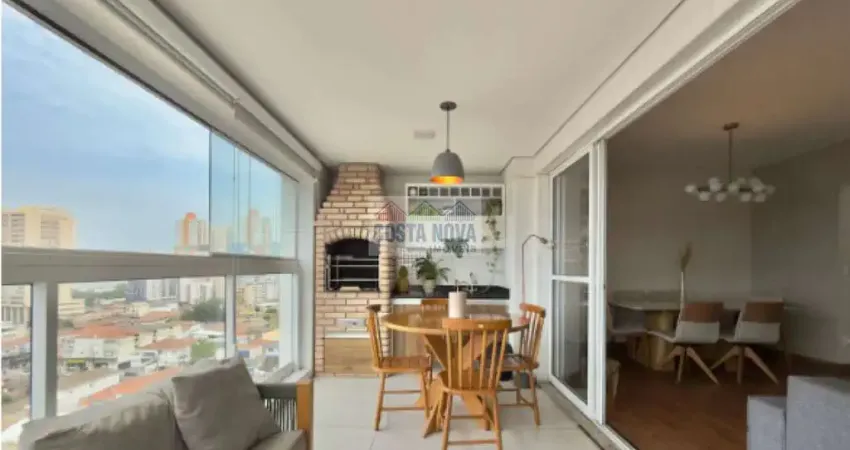 Amplo apartamento com varanda gourmet na ponta da praia ? santos/sp