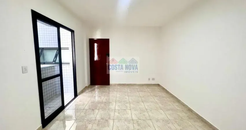 Apartamento 57m2 - guilhermina - 01 dormitório - sala 02 ambientes