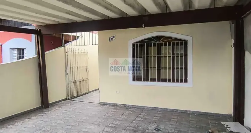 Casa com 1 dormitório para locação no maracanã- praia grande - sp
