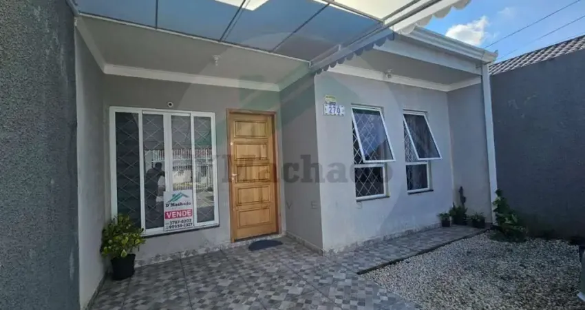 Casa para Venda em Fazenda Rio Grande, Eucaliptos, 3 dormitórios, 1 banheiro, 2 vagas