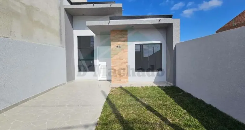 Casa para Venda em Fazenda Rio Grande, Nações, 3 dormitórios, 1 banheiro, 1 vaga