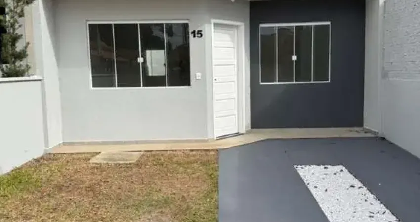 Casa para Venda em Fazenda Rio Grande, Estados, 2 dormitórios, 1 banheiro, 1 vaga