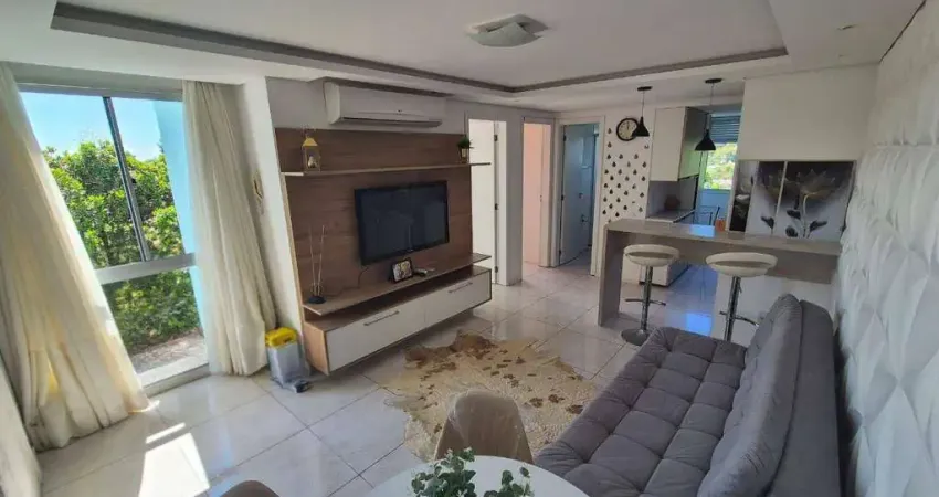 Apartamento para alugar com 2 dormitórios e totalmente mobiliado - vila nova - porto alegre/rs