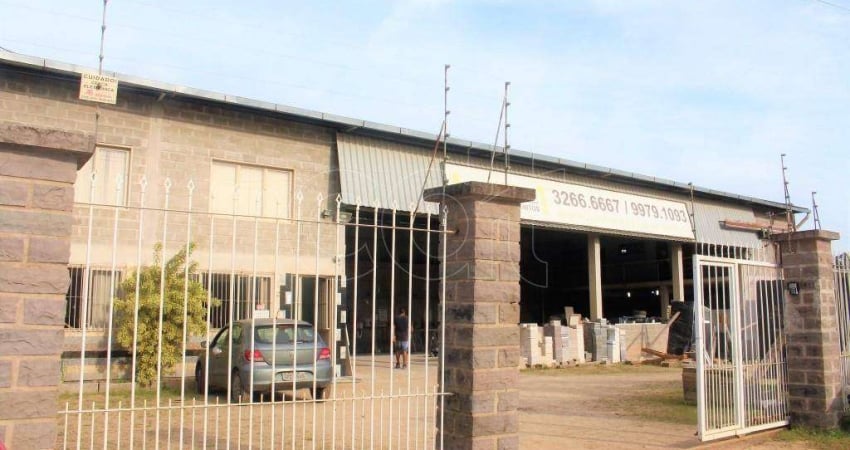 Pavilhão para alugar, 450 m² por R$ 16.600,00 - Restinga Nova - Porto Alegre/RS