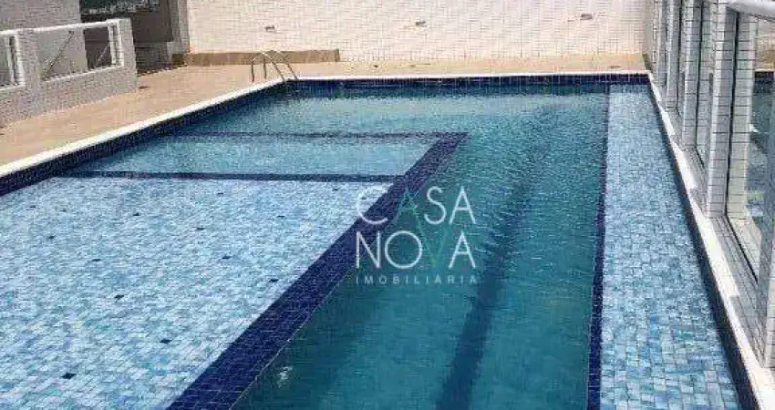 Apartamento com 2 dormitórios, 86 m² - venda por r$ 674.359,00 ou aluguel por r$ 4.000,00/mês - vila valença - são vicente/sp