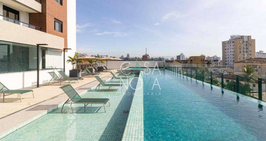 Apartamento com 3 dormitórios à venda, 120 m² por R$ 1.340.400,00 - Aparecida - Santos/SP
