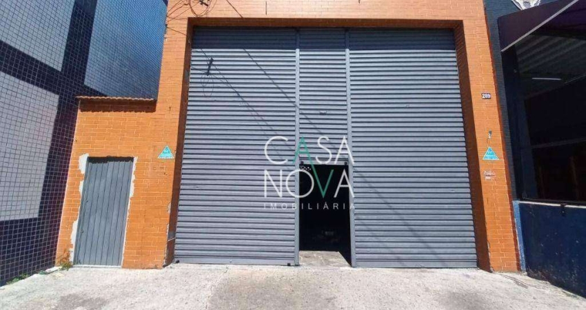Galpão, 255 m² - venda por R$ 2.000.000,00 ou aluguel por R$ 10.000,00/mês - Estuário - Santos/SP