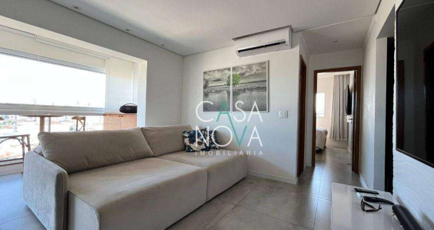 Apartamento com 1 dormitório à venda, 58 m² por R$ 650.000,00 - Boqueirão - Santos/SP