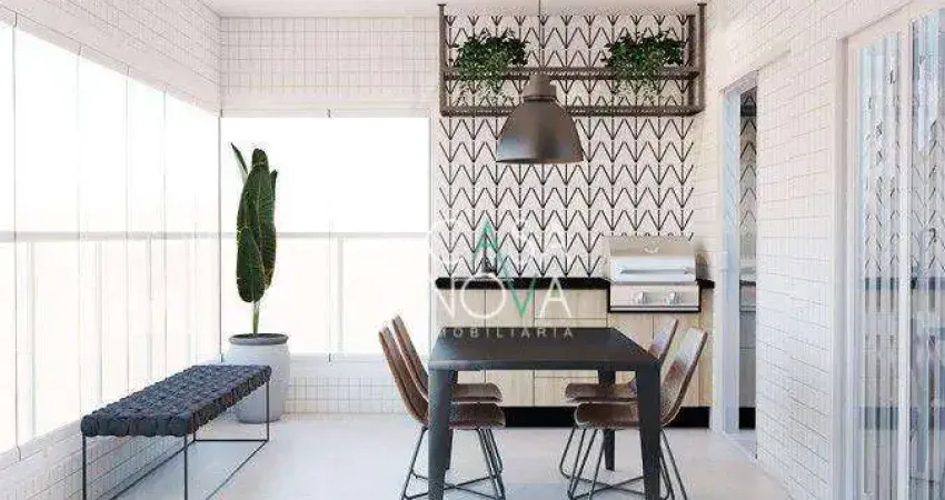 Apartamento com 1 dormitório à venda, 54 m² por R$ 690.000,00 - Boqueirão - Santos/SP