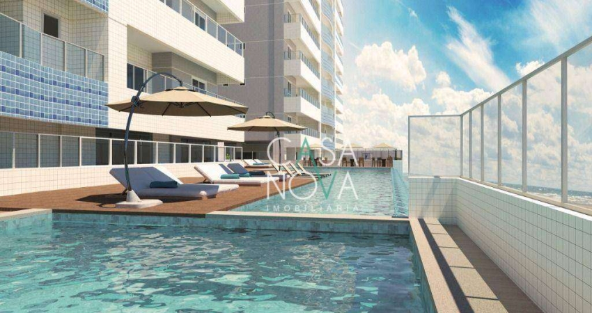 Apartamento com 3 dormitórios à venda, 115 m² por R$ 949.162,50 - Ocian - Praia Grande/SP