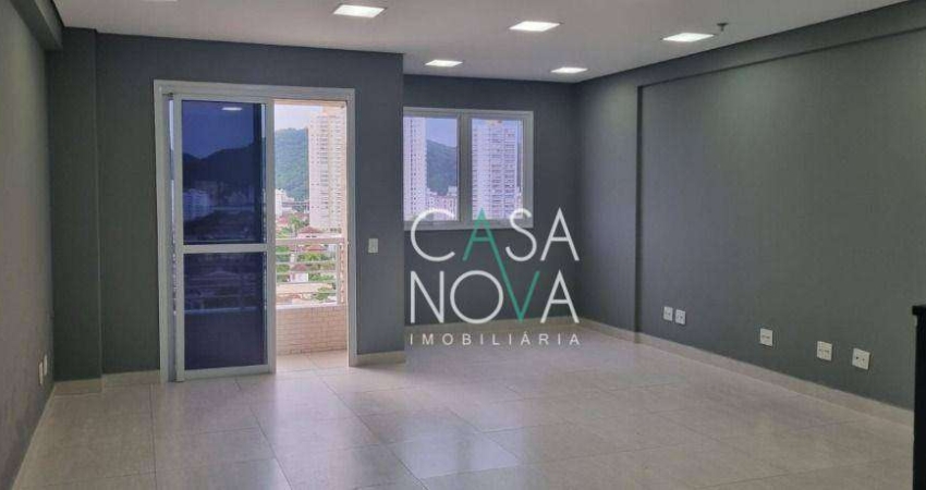 Sala para alugar, 42 m² por R$ 3.600,00/mês - Encruzilhada - Santos/SP