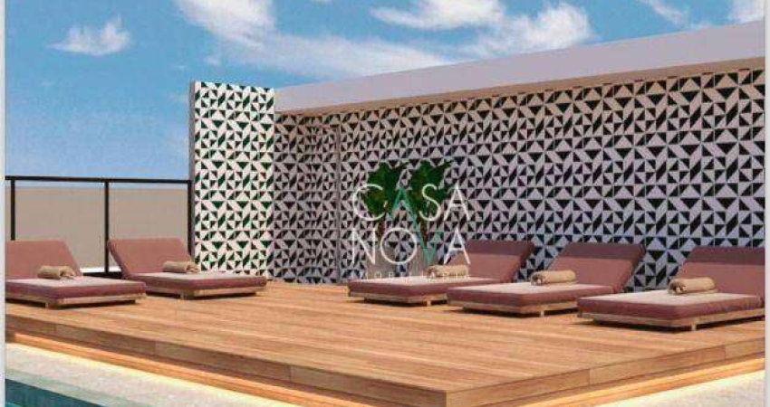 Apartamento com 1 dormitório à venda, 39 m² por R$ 585.000,00 - José Menino - Santos/SP