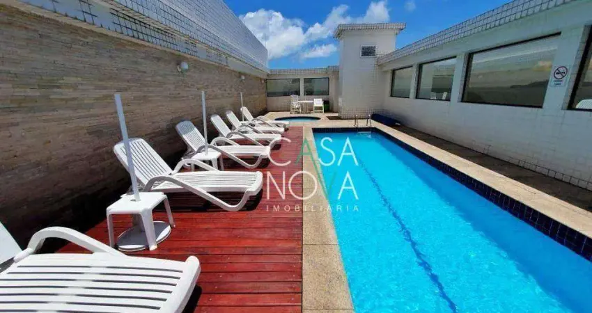 Apartamento Costa Tropical com 2 dormitórios à venda, 86 m² por R$ 960.000 - José Menino - Santos/SP