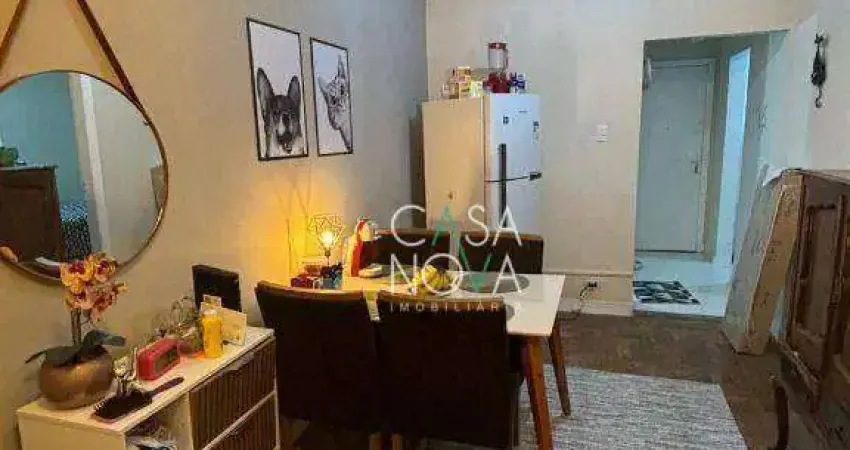 Apartamento com 2 dormitórios à venda, 51 m² por R$ 250.000,00 - Centro - São Vicente/SP