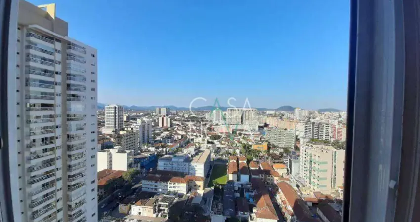 Apartamento com 3 dormitórios à venda, 98 m² por R$ 974.000,00 - Vila Belmiro - Santos/SP