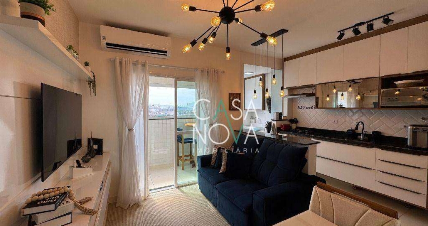 Apartamento com 1 dormitório à venda, 38 m² por R$ 410.000,00 - Macuco - Santos/SP