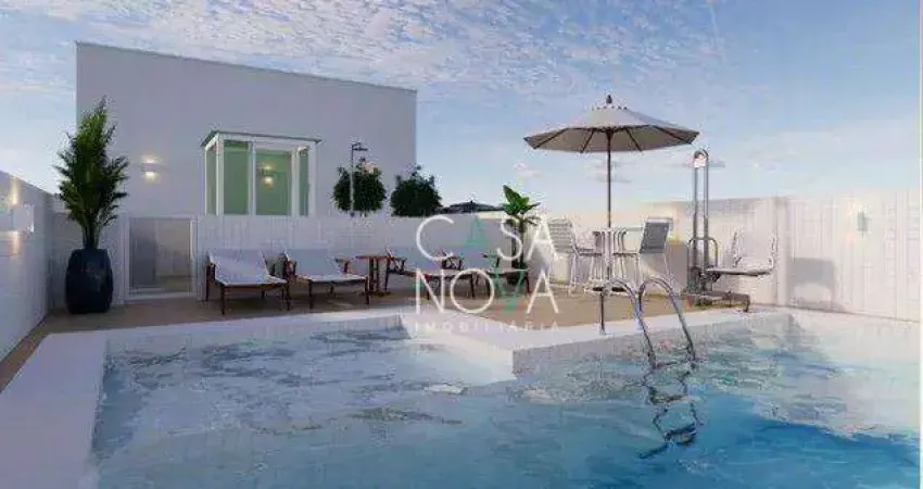 Apartamento com 2 dormitórios à venda, 76 m² por R$ 860.000,00 - Embaré - Santos/SP