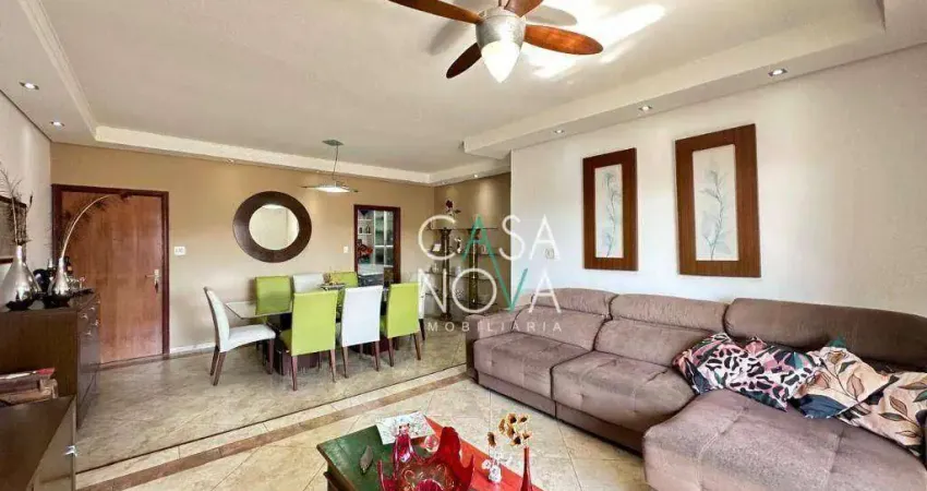 Apartamento com 2 dormitórios à venda, 121 m² por R$ 678.000 - Campo Grande - Santos/SP