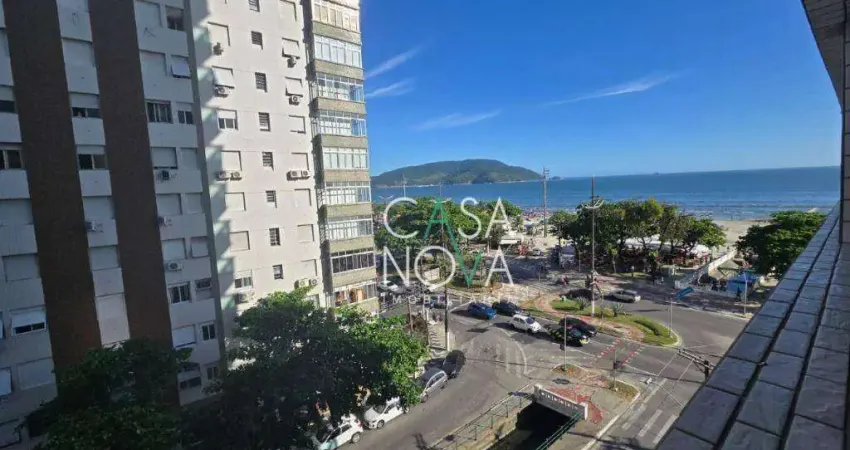 Apartamento com 1 dormitório à venda, 60 m² por R$ 649.000,00 - Embaré - Santos/SP