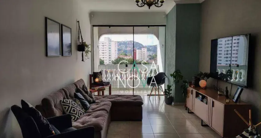 Apartamento com 3 dormitórios à venda, 114 m² por R$ 565.000 - Vila Belmiro - Santos/SP