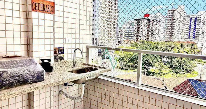 Apartamento com 1 dormitório à venda, 52 m² por R$ 511.000,00 - Aviação - Praia Grande/SP
