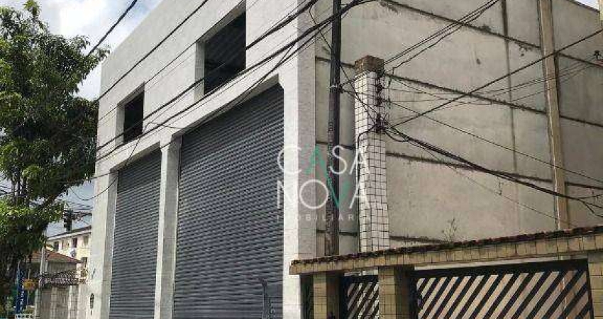 Galpão para alugar, 510 m² por R$ 25.000,00/mês - Centro - São Vicente/SP